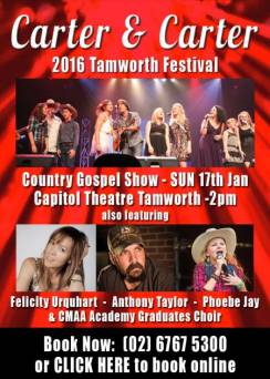 Carter & Carter Country Gospel Show - Tamworth
