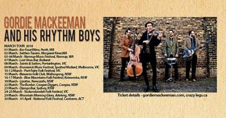 Gordie MacKeeman and His Rhythm Boys at Lizottes