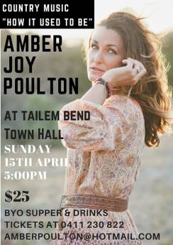 Sun, 15th Apr Amber Joy Poulton