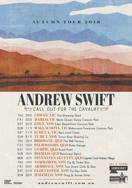 Andrew Swift Autumn Tour - Sunshine Coast with Hayley Marsten