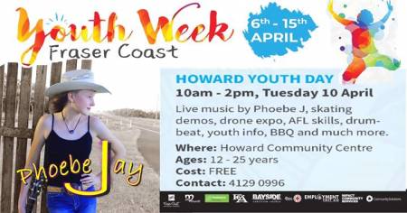 Fraser Coast Youth Day with Phoebe Jay